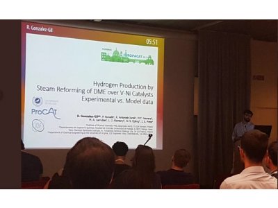 Our PhD student Rafael Gonzalez Gil at EUROPACAT 2017